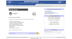 Desktop Screenshot of kantharos.it